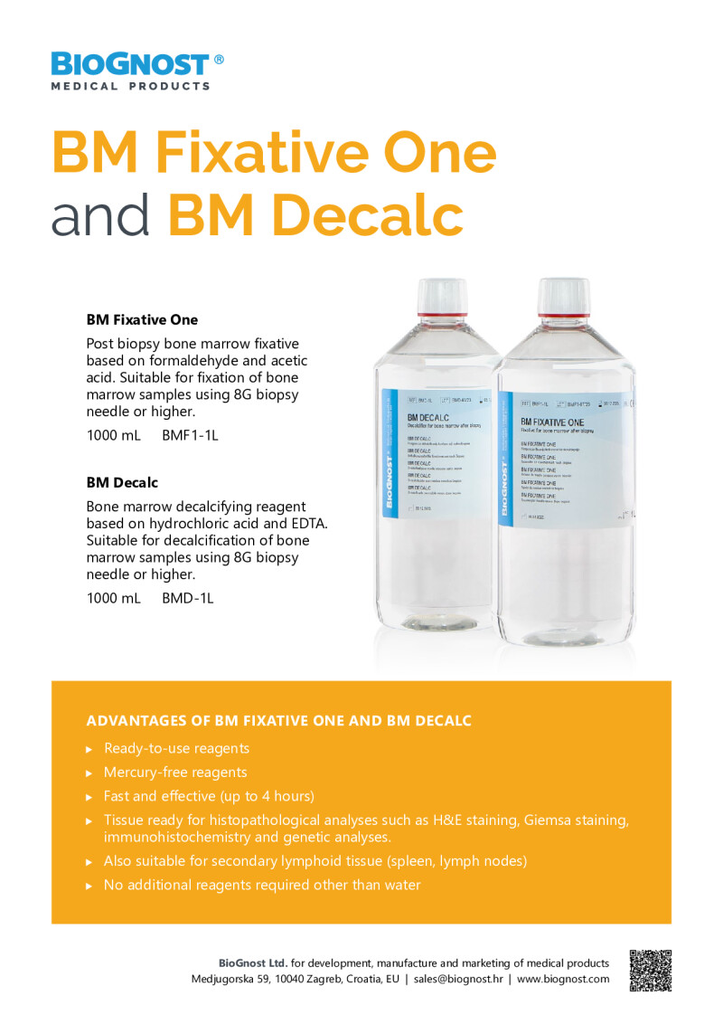 Biognost Bm Fixative One And Bm Decalc